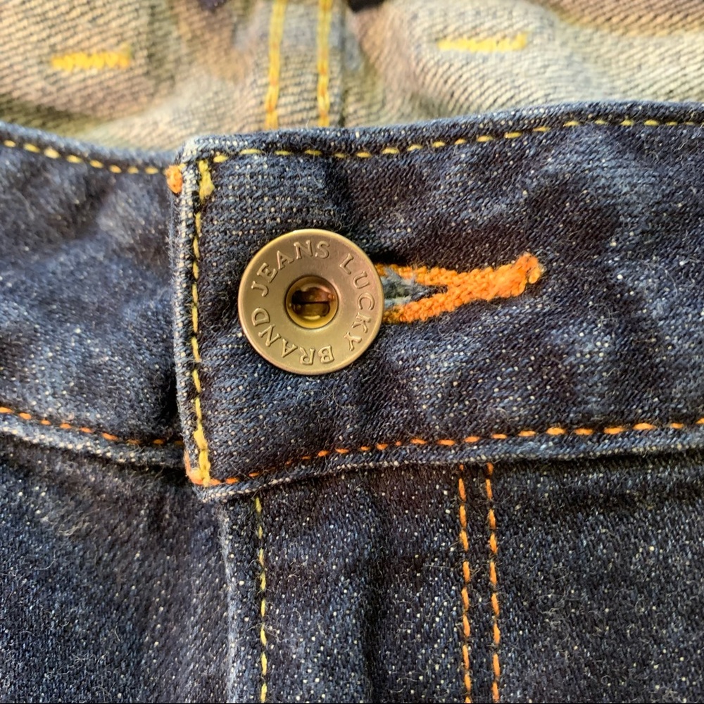 Lucky Brand Lola Skinny Jeans Dark Wash Sz 12/31 - Picture 10 of 13